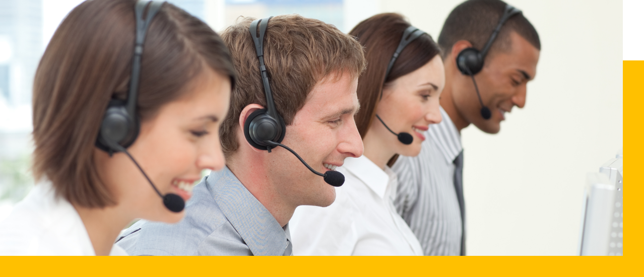 Team providing 24/7 customer support and answering services for businesses